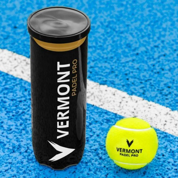 Vermont Padel Pro Balls [3 Ball Tubes] – 5× Pack Sizes